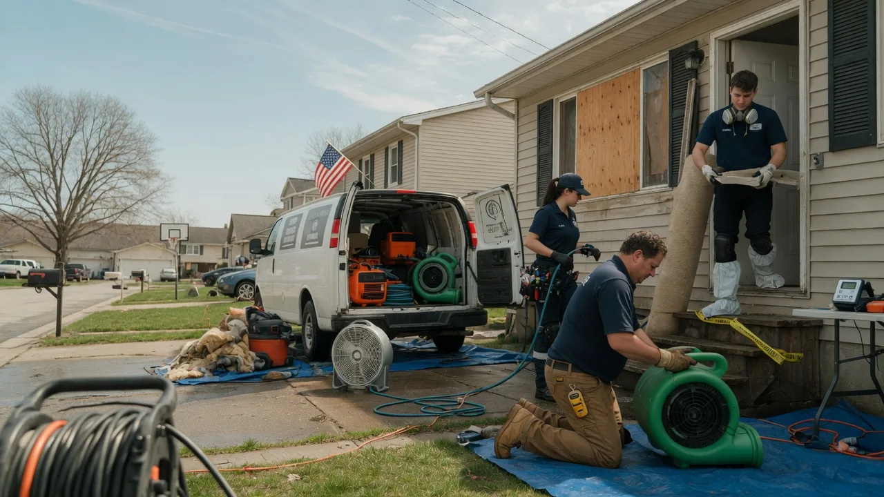 Water Damage Restoration in North Arlington, NJ near me